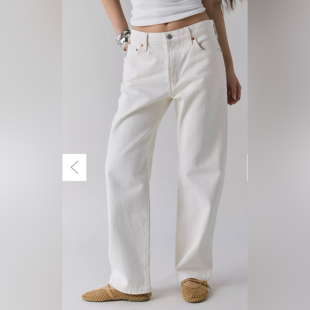 Levis 90s 501 white/ ecru Jeans